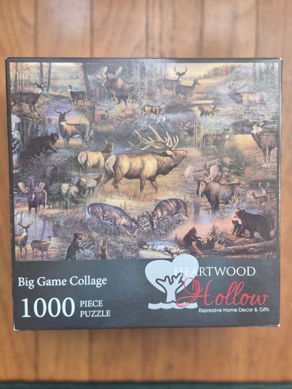 1000 Piece Jigsaw Puzzle "Big Game Collage"